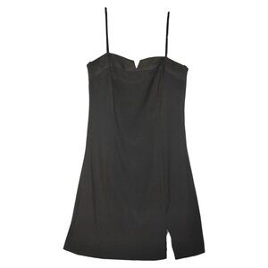 R Wear Rampage Black with Floral Embroidery Homecoming Formal Dress LBD Size 7